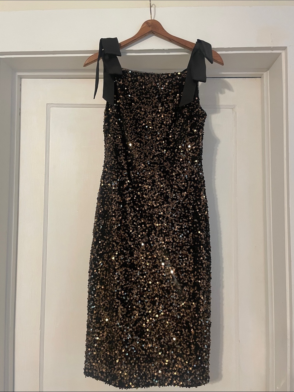 New Karl Lagerfield Sequin Velvet Dress size 2